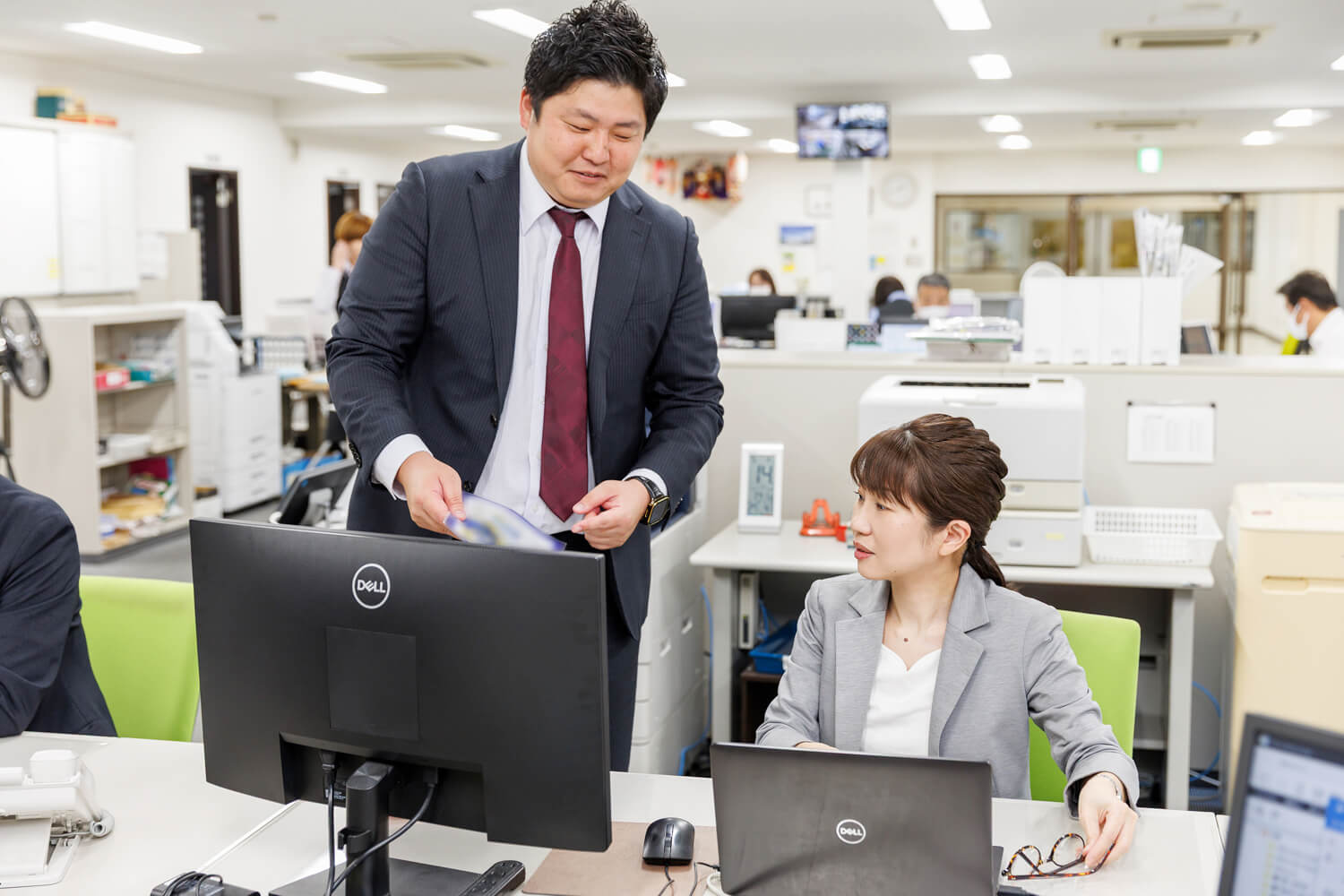 どんなときも笑顔を忘れず